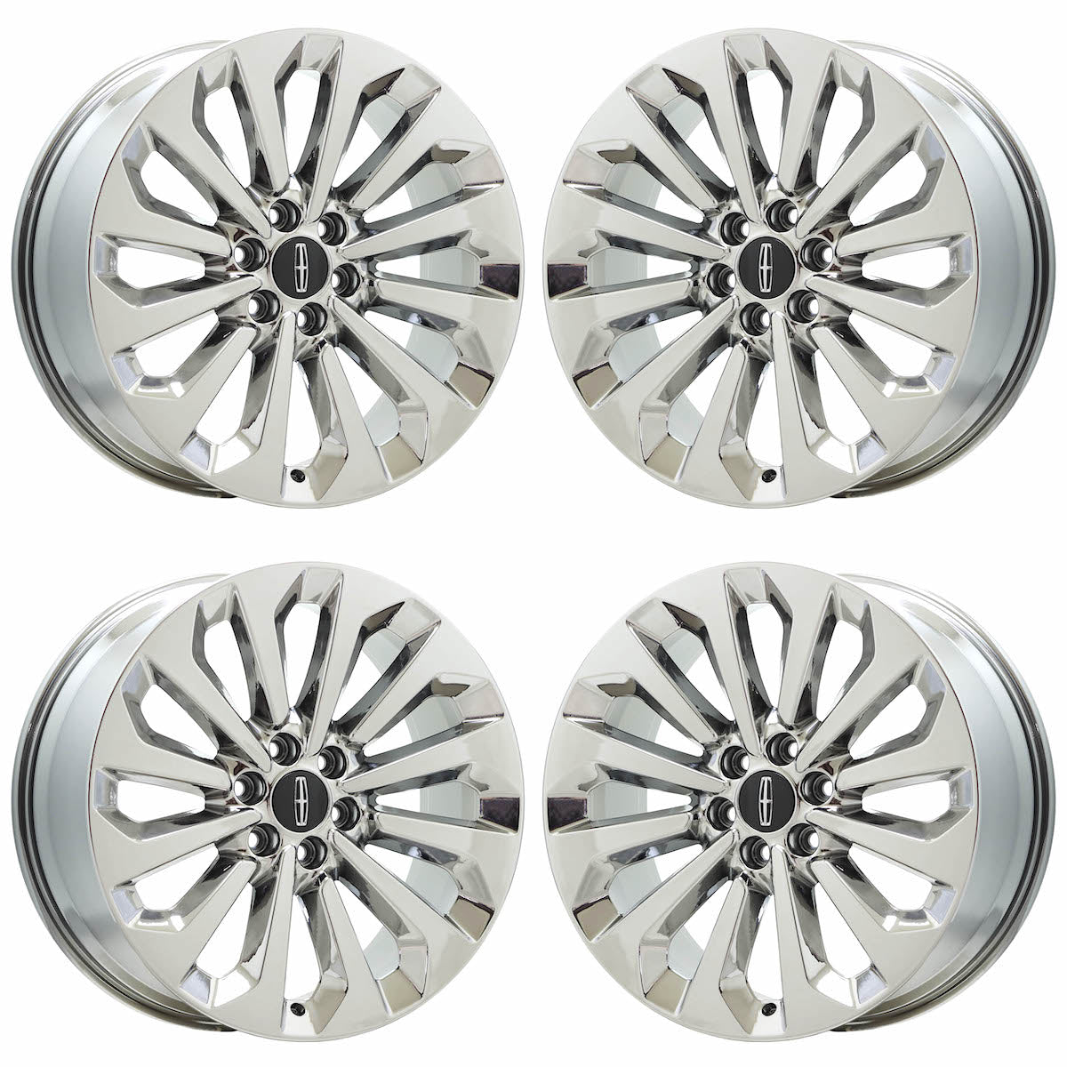 22" Lincoln Navigator Bright Chrome wheels rims Factory OEM 10498